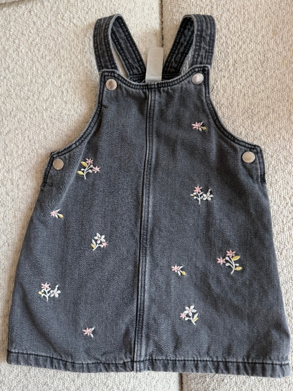 Denim dress toddler girl